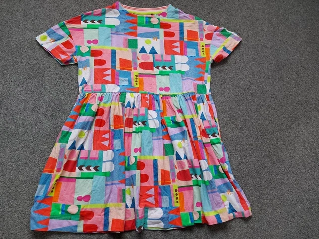 Oilily Girls, Multicoloured. Short Sleeve Dress   10 Yrs 140 Cm