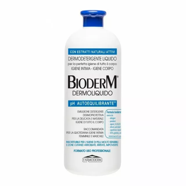 FARMODERM Bioderm Dermoliquido - gentle intimate cleanser 500 Ml