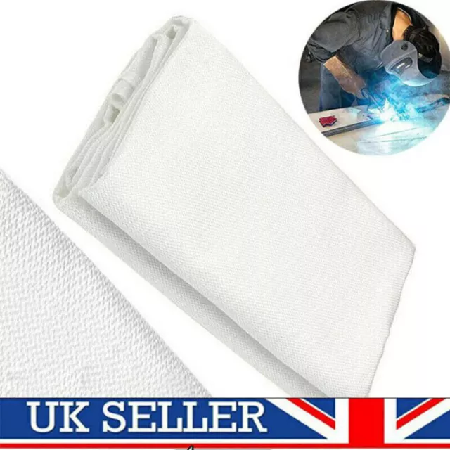 1m x 1m Welding Fire Blanket Fiberglass Heavy Duty Welders Fire Blanket Safety