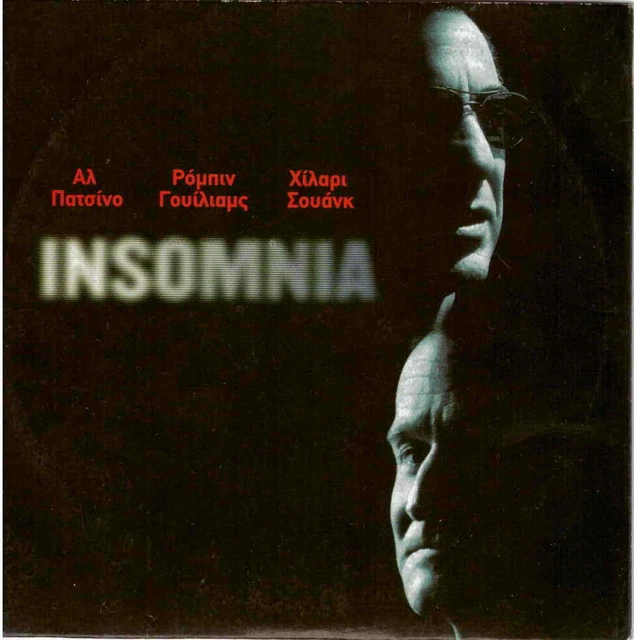 INSOMNIA (AL PACINO, Robin Williams, Hilary Swank) Region 2 DVD EUR 9
