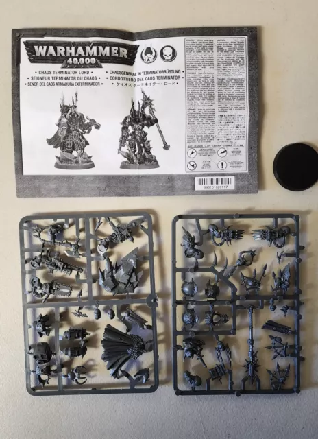 Games Workshop Warhammer 40K: Chaos Space Marines Terminator Lord/Sorcerer