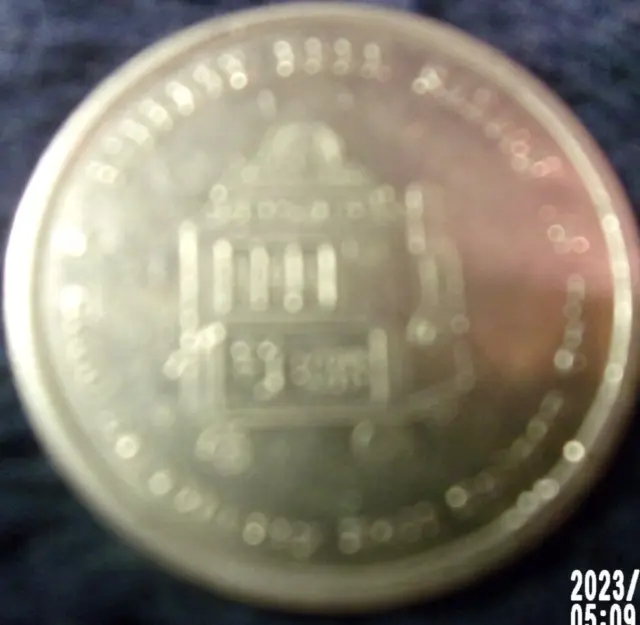 Liberty Bell Saloon Reno NV $1 Casino Slot Gaming Token Nickel 1979