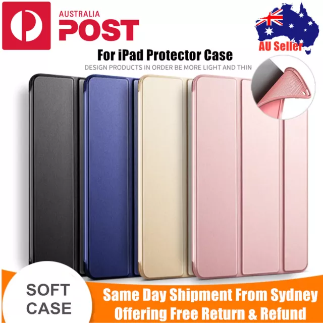 For Apple iPad Air 2 3 4 5th 6th 7th Gen Mini Smart Case Cover Shockproof Stand