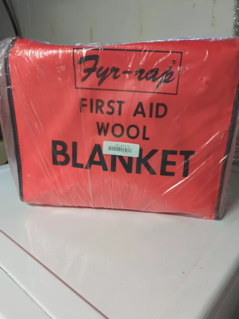 Fyr-Rap First Aid Wool Emergency Fire Blanket