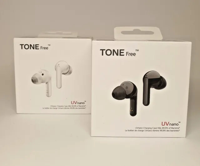LG TONE Free HBS-FN6, In-ear Kopfhörer Bluetooth Weiß oder Schwarz