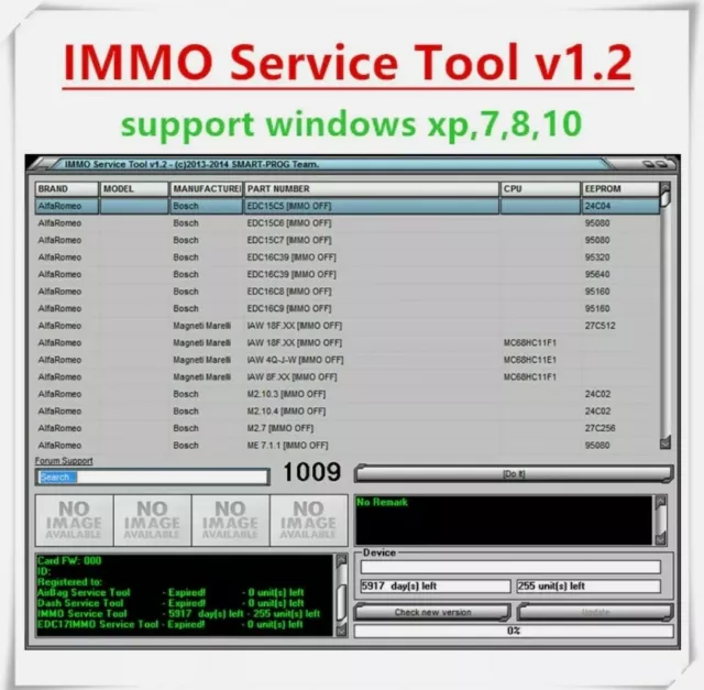 ✔️new 2022 Sw ImmoTool V1.2  SCODIFICA AUTO / IMMO OFF EDC15 EDC16 EDC17 ECU