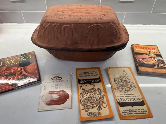 ROMERTOPF 111 TERRA COTTA CLAY BAKER for Sale in Concord, NC - OfferUp