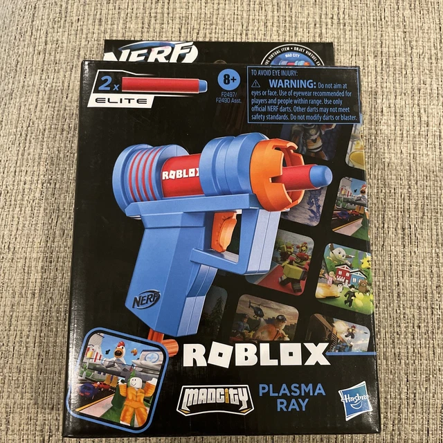 ROBLOX NERF BLASTER Boom Strike Boxy Buster Plasma Ray W/ Codes