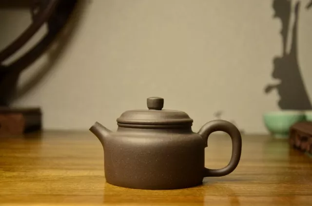 100% High-end Clay! Chinese Yixing Zisha Clay Handmade "Dezhong 德钟" teapot