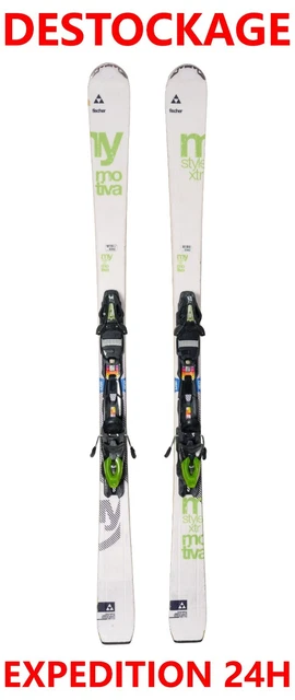 Fischer XTR RC4 RT Skis alpins Carving Rocker - 160 cm - Fixation RS10 PR Z3-10 - Ski