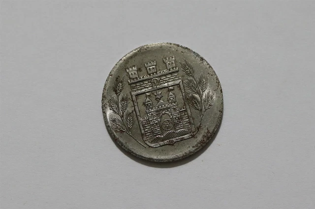 Germany War Money Token 50 Pfennig 1920 Gräfrath Iron B34 #Z700