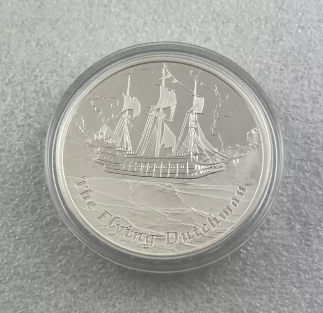 2013 Tuvalu Ships That Never Sailed FLYING DUTCHMAN 1oz 999 Perth Mint Silver