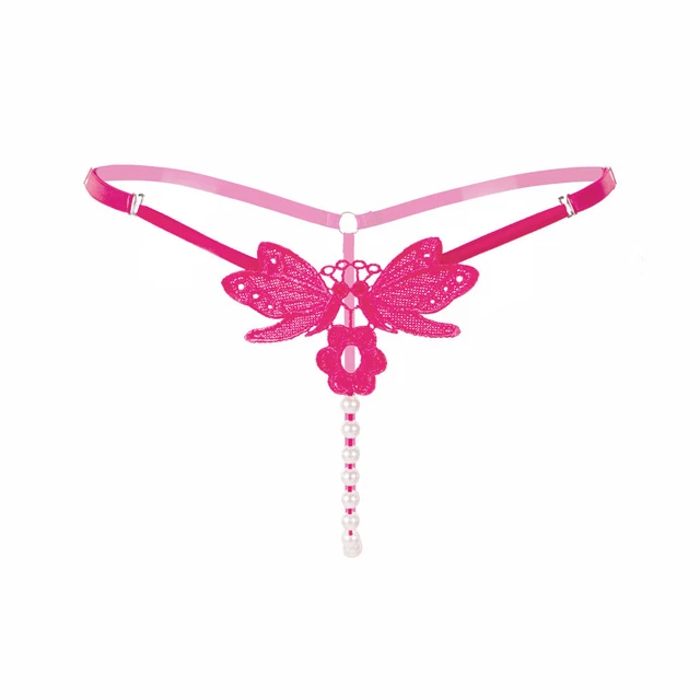 Stickerei G-string Höschen Verstellbare Unterwäsche Sexy Damen Unterwäsche