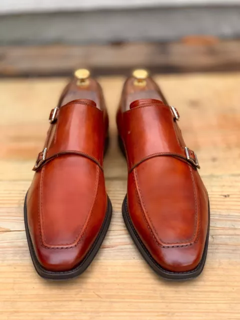 Magnanni Double Monk strap shoes 10.5 M