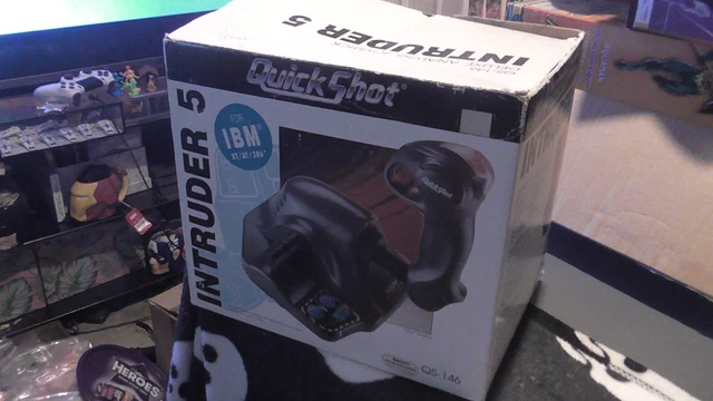 Joystick PC Quick Shot QS-146 - Occasion Fonctionnel - Pour Jeux Rétro Ou Simulation