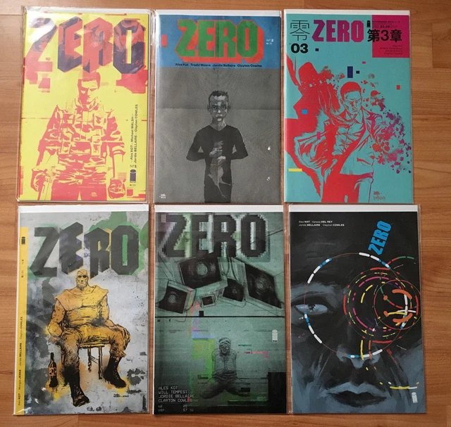 Zero #1 2 3 4 5 6 7 8 9 10 11 12 13 14 15 16 17 18 COMPLETE SET LOT (2013 Image)