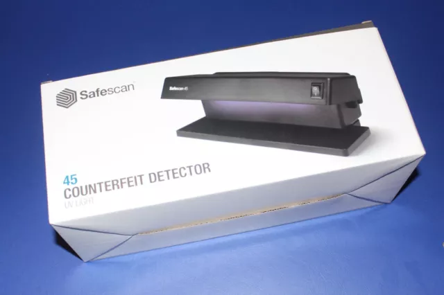 Safescan 45 Geldschein-Prüfer - Perso-Scanner NEU, OVP