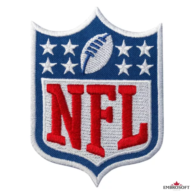 Small Football - Iron on Applique/Embroidered Patch