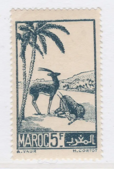 French Colony MOROCCO 1945-47 5fr MNH** Stamp A27P59F26287