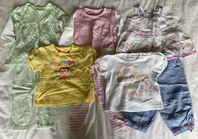 Pacchetto abbigliamento ragazze età 6-9 mesi NUOVO o IMMACOLATO George/Tu/Cherokee