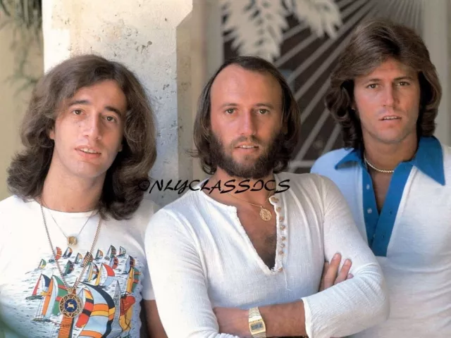 THE BEE GEES WALL ART 12X16 PHOTO POSTER Barry Maurice Robin Gibb POP ROCK DISCO