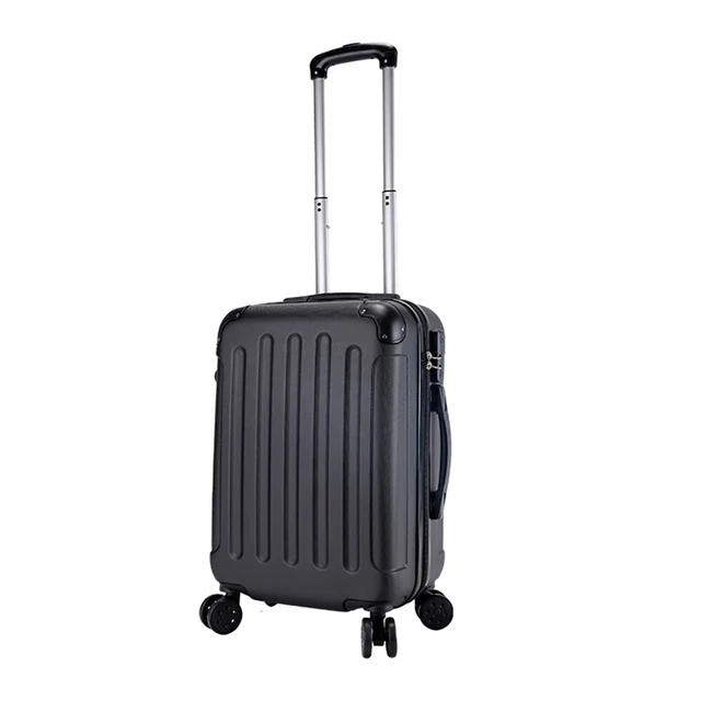 MALETA PEQUEÑA EQUIPAJE de Cabina Trolley 4 Ruedas Negro Viaje Semirigida  EUR 39,99 - PicClick ES