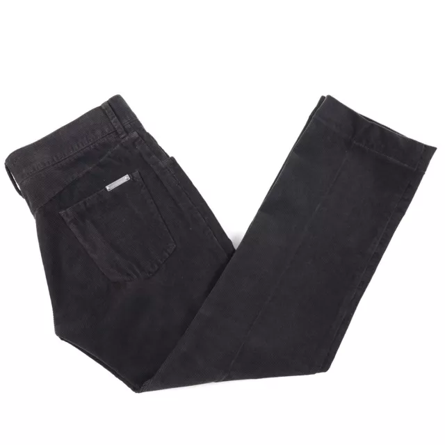 Dolce & Gabbana Dark Gray Corduroy Cotton 5-Pocket Pants Jeans 36x30 $875