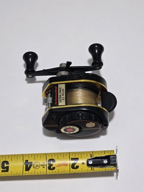 VINTAGE ABU GARCIA Ambassadeur Ultra Mag Xl Plus Baitcasting Reel