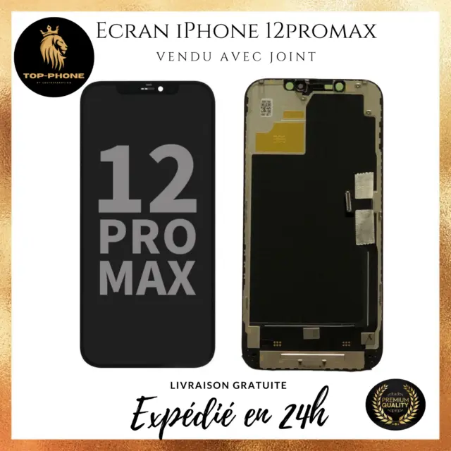 ECRAN OLED COMPLET Iphone 12 Promax : Neuf Avec Joint EUR 87,40