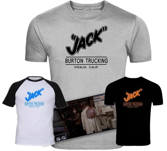 Big Trouble In Little China Jack Burton Trucking Inspired Screen-Printed T-Shirt