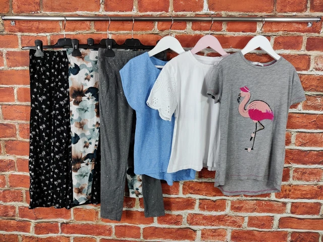 Girls Bundle Age 8-9 Years Next Gap M&S Etc Leggings T-Shirts Short Sleeve 134Cm