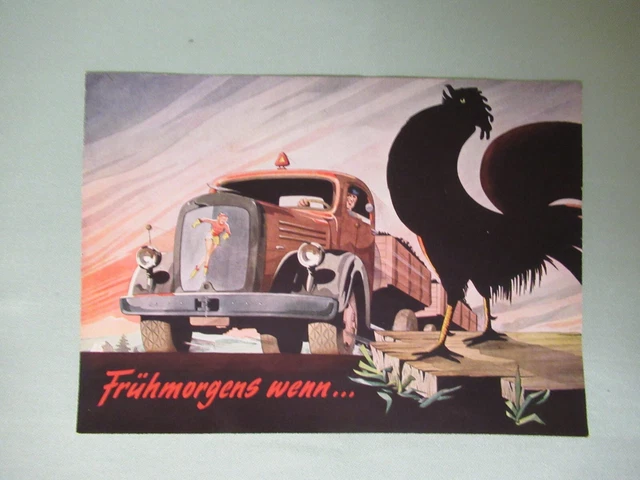 VEEDOL - pin up - alte Werbung Reklame - Werbeprospekt 50 er - Original