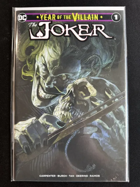 The Joker: Year of the Villain 1 Bianchi Trade Dress Variant NM