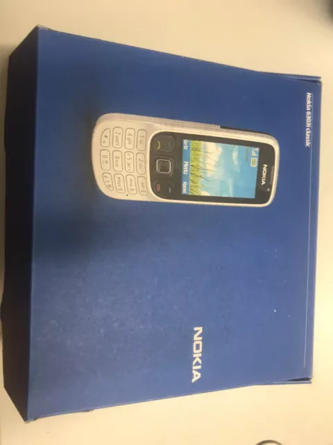 Nokia  Classic 6303i - Black Ohne Simlock) Handy- wiie neu mit OVP.
