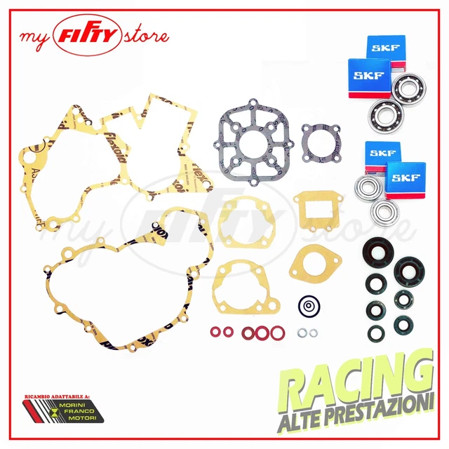 P400150850221 Serie Guarnizioni Motore Athena Franco Morini 2t G30 Lc - 1992/1994 (15 Pezzi - Foto 4