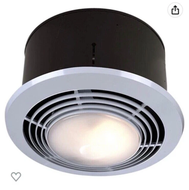 NUTONE QT9093WH EXHAUST Fan Heater and Light Combo Bathroom Ceiling