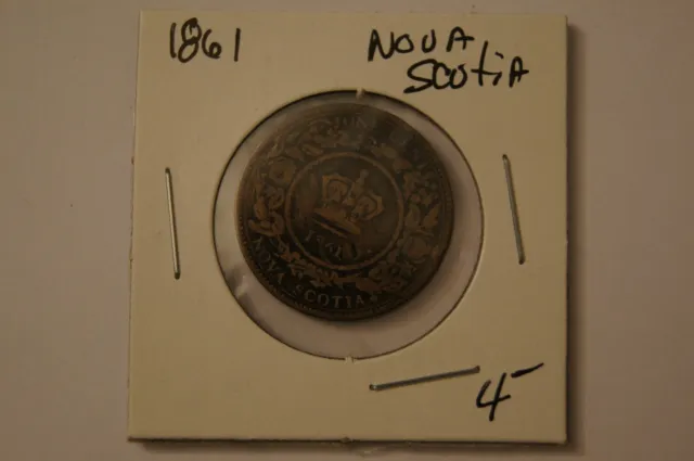 1861 Nova Scotia One Cent