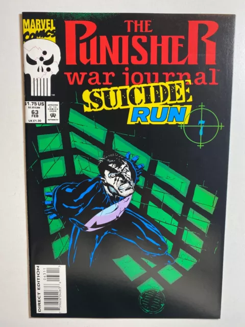 Marvel Comics The Punisher War Journal Vol.1 #63 (1994) Nm/Mt Comic Ov1