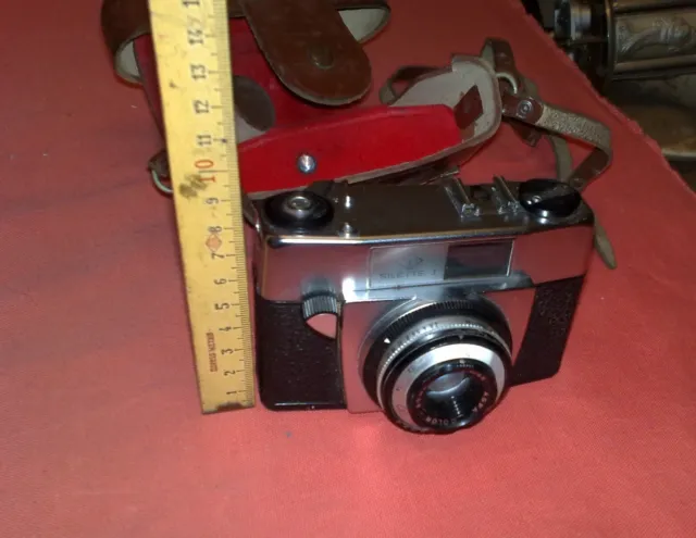 AGFA  SILETTE I COLOR  macchina fotografica vintage con custodia in pelle
