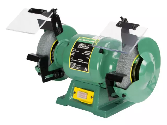 Abbott & Ashby Bench Grinder 150mm 6" Industrial ATBG280/6