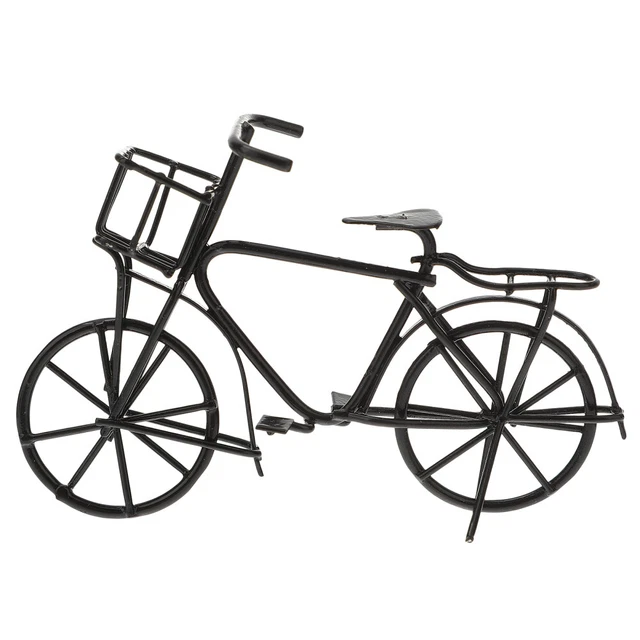 Figurine Trophy – Coursier à Vélo, Civil Britannique, Plomb Peint, échelle 1:32