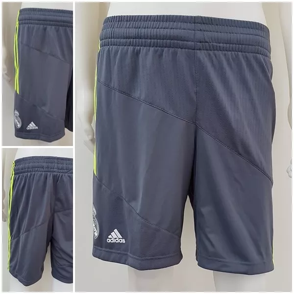 adidas Real Madrid Short Hose Kurz Basketball grau RM Replica Herren S M L XL O