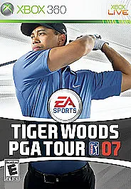 Tiger Woods PGA Tour 07 (Microsoft Xbox 360) - Disc Only - Tested & Working