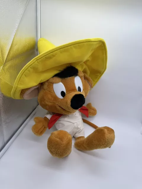 Vintage Looney Tunes Speedy Gonzales Plush 1997 Ace Stuffed Animal Large