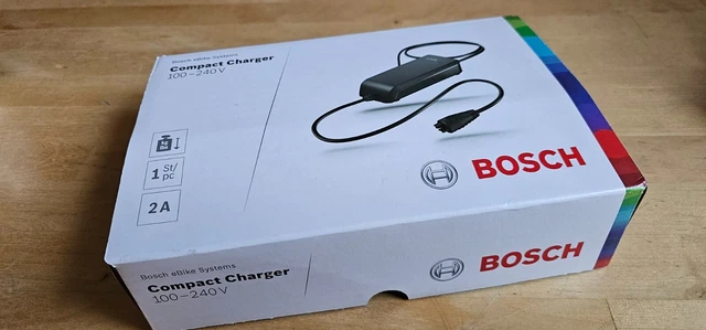 Wandhalterung Für Bosch E-Bike Ladegerät BCS230 - Schwarz Matt Mit Montagekit