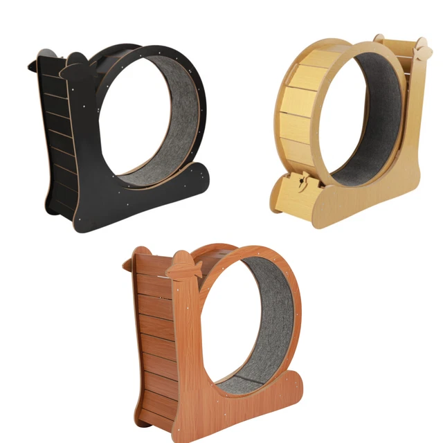 CAT EXERCISE WHEEL Cat Treadmill Indoor Kitty Running Training Toy