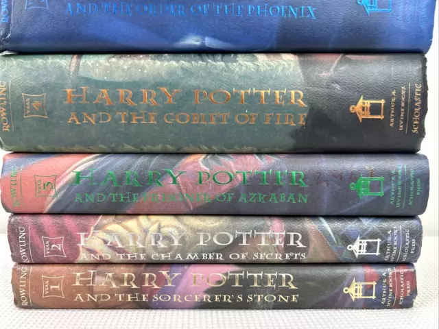 Harry Potter Complete Series 1-7 + Cursed Child + Bonus JK Rowling Hardcover Lot 2