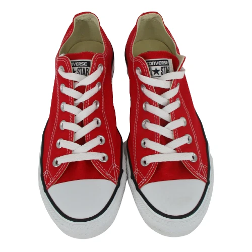Converse Chuck Taylor All Star Ox Low Top Red White Shoes Womens 9.5 Mens 7.5