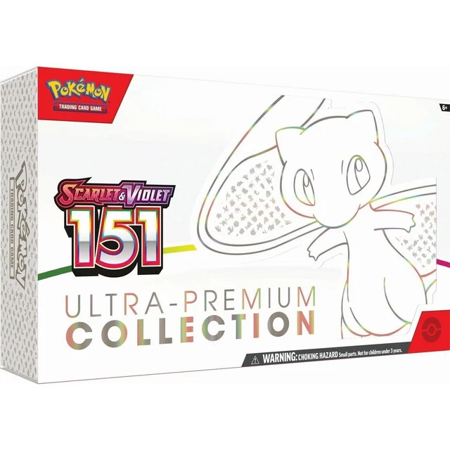 Pokemon 151 Ultra Premium Collection Box - Brand New, Factory Sealed - In Stock!