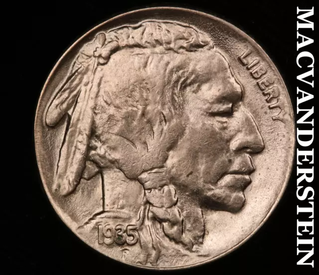 1935 Buffalo Nickel - Choice Gem Brilliant Uncirculated++++  Lustrous  #U3423